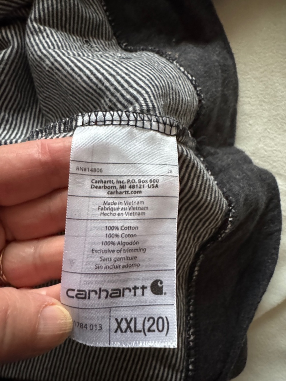 Carhartt lined tee-shirt - Picture 10 of 11